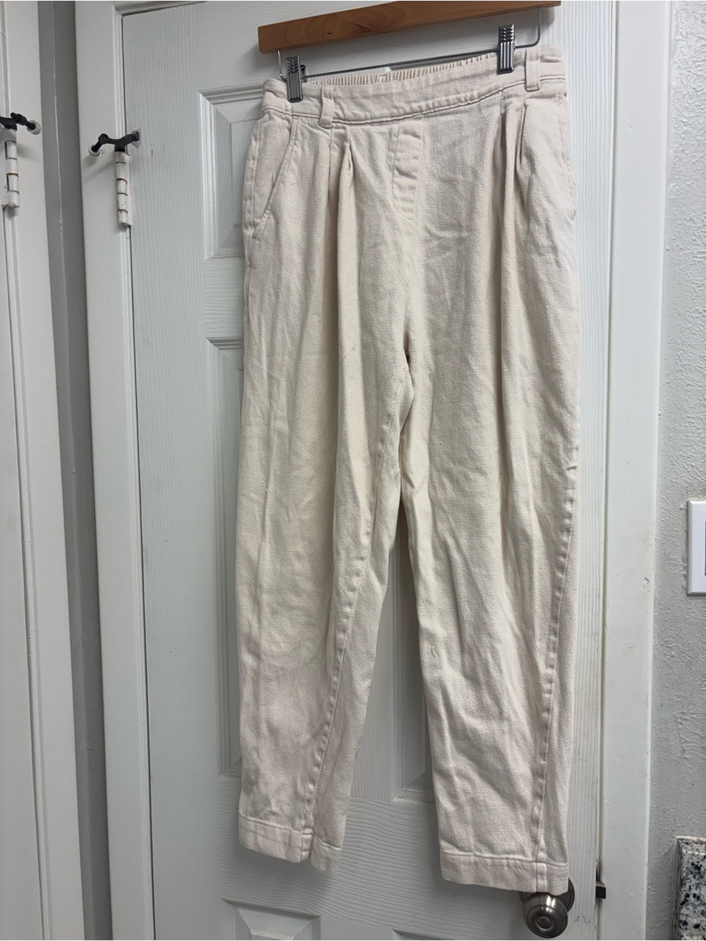 Lisadnyc The Drop women’s Cream straight leg pant - Relaxed Fit